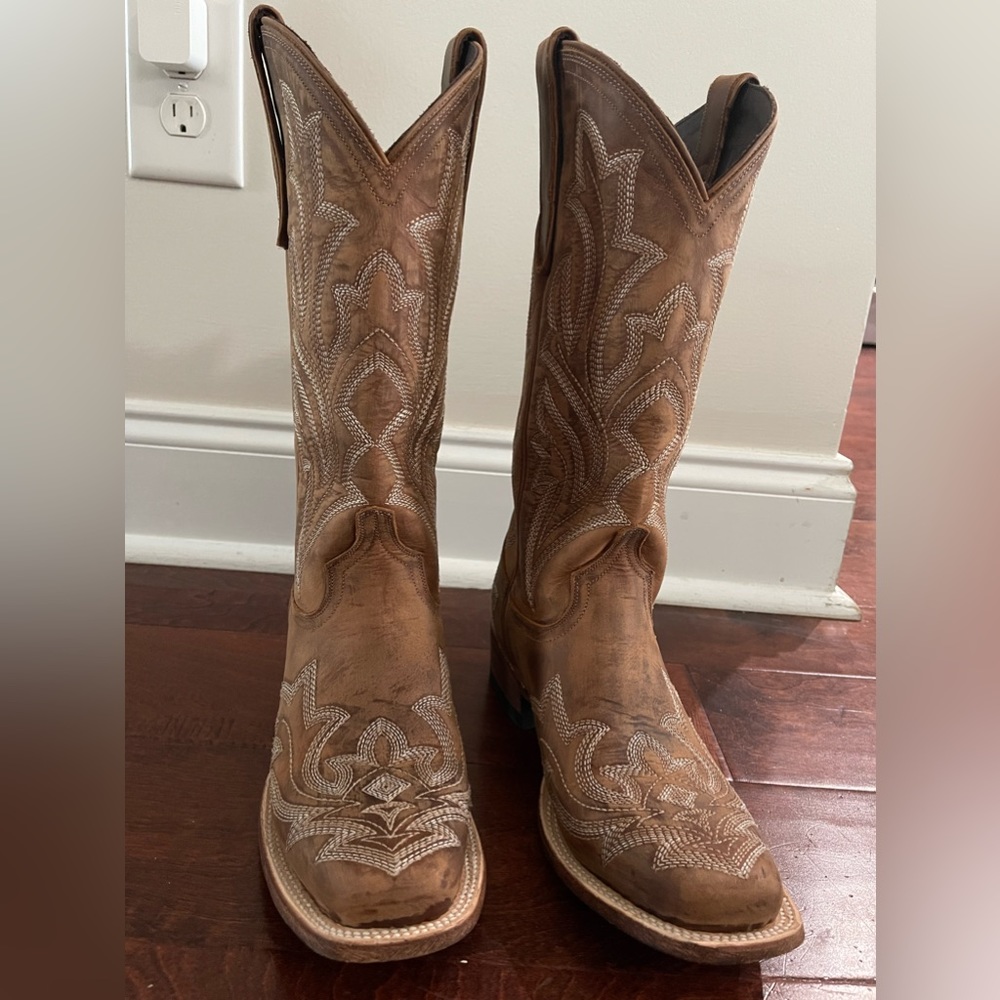 Lane Saratoga Square boot Size 8.5